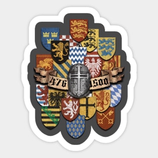 Medieval period Sticker